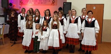 45-lecie Zespołu Pieśni Ludowej z Dębiny i Nagroda Ministra Kultury