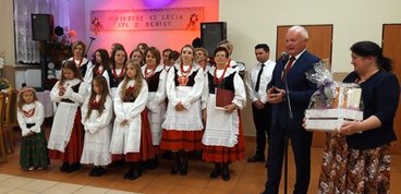 45-lecie Zespołu Pieśni Ludowej z Dębiny i Nagroda Ministra Kultury