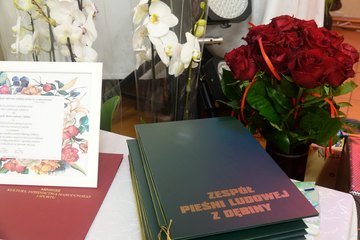 45-lecie Zespołu Pieśni Ludowej z Dębiny i Nagroda Ministra Kultury