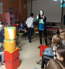 Noc Bibliotek i Dzień Chłopaka w Filii Bibliotecznej w Turowie