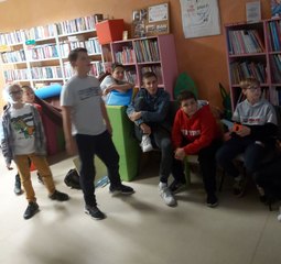 Noc Bibliotek i Dzień Chłopaka w Filii Bibliotecznej w Turowie