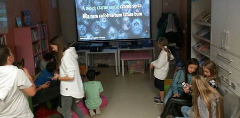 Noc Bibliotek i Dzień Chłopaka w Filii Bibliotecznej w Turowie