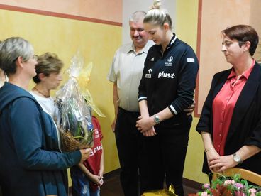 Magdalena Stysiak spotkała się z mieszkańcami Turowa