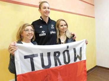 Magdalena Stysiak spotkała się z mieszkańcami Turowa