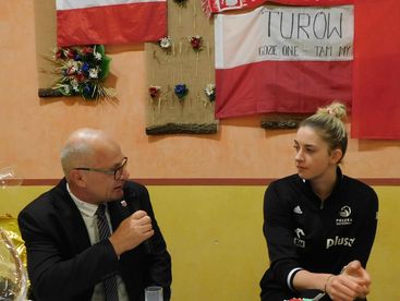 Magdalena Stysiak spotkała się z mieszkańcami Turowa