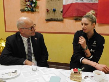 Magdalena Stysiak spotkała się z mieszkańcami Turowa