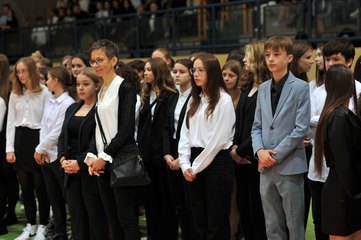Za nami ślubowanie uczniów klas pierwszych I LO w Wieluniu