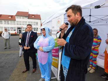 W Wieluniu odbył się „Bieg w piżamach”