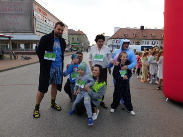 W Wieluniu odbył się „Bieg w piżamach”