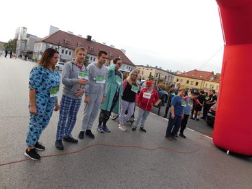 W Wieluniu odbył się „Bieg w piżamach”