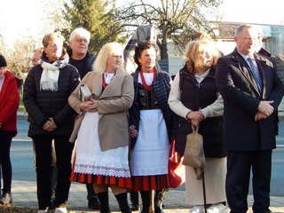 Mural historyczny odsłonięto w Sokolnikach