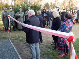 Mural historyczny odsłonięto w Sokolnikach