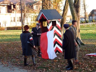 Mural historyczny odsłonięto w Sokolnikach