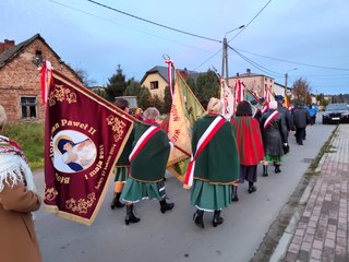 Mieszkańcy gminy Pątnów pamiętają – Święto Niepodległości odbyło się w Kamionce