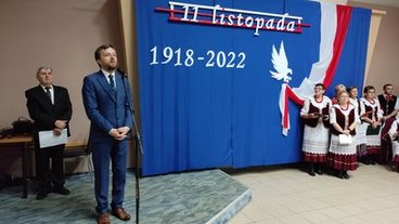 Mieszkańcy gminy Pątnów pamiętają – Święto Niepodległości odbyło się w Kamionce