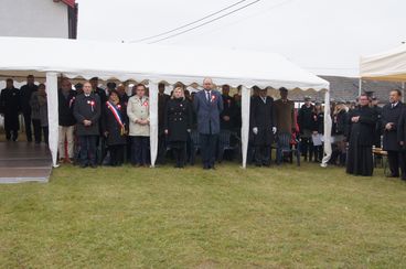 W Drobnicach odsłonięto obelisk poświęcony żołnierzowi Wojska Polskiego śp. por. Ignacemu Adamowi Batorowi