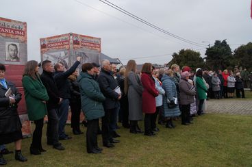 W Drobnicach odsłonięto obelisk poświęcony żołnierzowi Wojska Polskiego śp. por. Ignacemu Adamowi Batorowi
