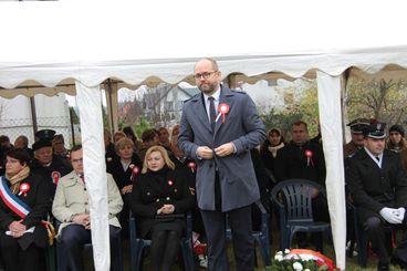 W Drobnicach odsłonięto obelisk poświęcony żołnierzowi Wojska Polskiego śp. por. Ignacemu Adamowi Batorowi