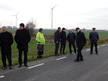 Droga Czarnożłyły - Gromadzice po remoncie