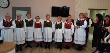 80-te urodziny mistrza Wojciecha Siudmaka w Domu Seniora w Wieluniu