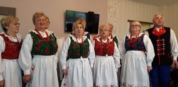 80-te urodziny mistrza Wojciecha Siudmaka w Domu Seniora w Wieluniu