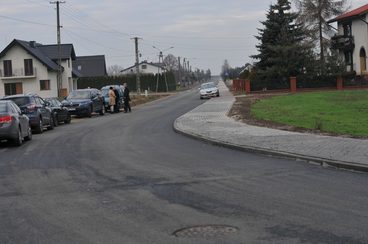 W Małyszynie oddano do użytku pierwszą w powiecie wieluńskim drogę przebudowaną dzięki środkom z „Polskiego ładu”