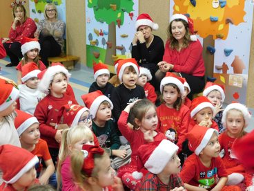 Święty Mikołaj zawitał do Przedszkola nr 2 w Wieluniu
