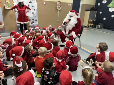 Święty Mikołaj zawitał do Przedszkola nr 2 w Wieluniu