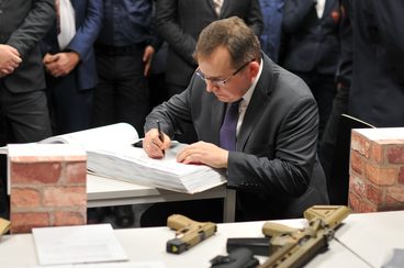 Wirtualna strzelnica w II LO już otwarta