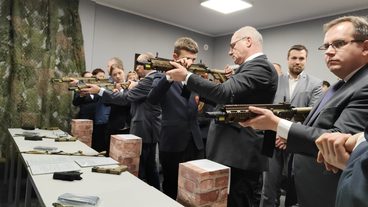 Wirtualna strzelnica w II LO już otwarta