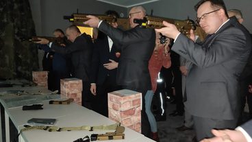 Wirtualna strzelnica w II LO już otwarta