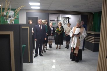 Oddział Nadwarciańskiego Banku Spółdzielczego w Działoszynie już po remoncie