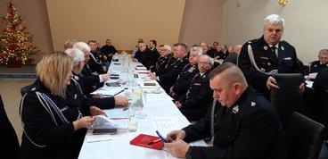Posiedzenie Zarządu Oddziału Wojewódzkiego Związku OSP RP województwa łódzkiego w Kamionce
