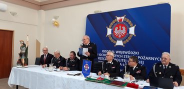 Posiedzenie Zarządu Oddziału Wojewódzkiego Związku OSP RP województwa łódzkiego w Kamionce