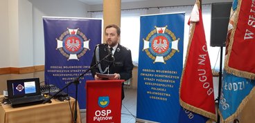 Posiedzenie Zarządu Oddziału Wojewódzkiego Związku OSP RP województwa łódzkiego w Kamionce