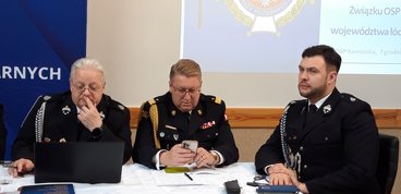 Posiedzenie Zarządu Oddziału Wojewódzkiego Związku OSP RP województwa łódzkiego w Kamionce