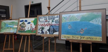 Wieluń: „Jestem szczęśliwy, nie biorę” – rozstrzygnięto konkurs plastyczny