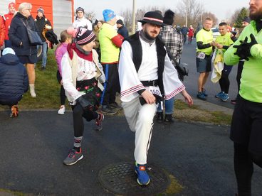 Prawie 150 osób ukończyło Bieg Noworoczny