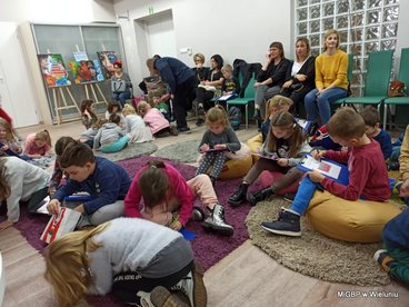 Spotkanie w wieluńskiej bibliotece