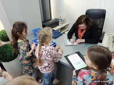 Spotkanie w wieluńskiej bibliotece