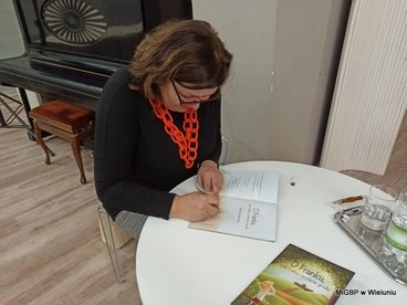 Spotkanie w wieluńskiej bibliotece