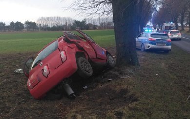Groźna kolizja w powiecie pajęczańskim