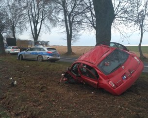 Groźna kolizja w powiecie pajęczańskim