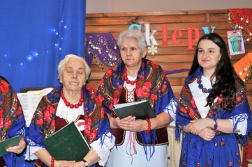 W Kamionce w gminie Pątnów kolędowali