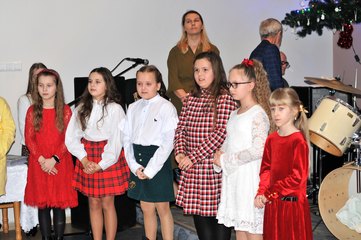 W Kamionce w gminie Pątnów kolędowali