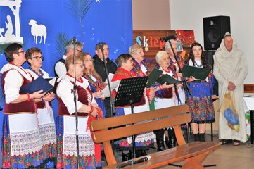 W Kamionce w gminie Pątnów kolędowali
