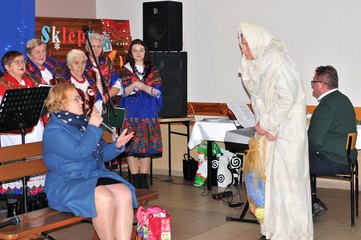 W Kamionce w gminie Pątnów kolędowali