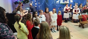 W Kamionce w gminie Pątnów kolędowali
