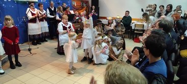 W Kamionce w gminie Pątnów kolędowali
