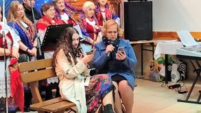 W Kamionce w gminie Pątnów kolędowali